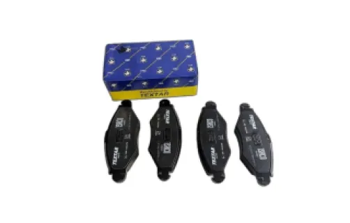 لنت ترمز جلو پژو 206 تیپ 2 (موتور TU3) برند تکستار (دست 4 عددی) شرکتی ایساکو اصل